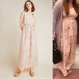 Anthropologie Floral Maxi Dress